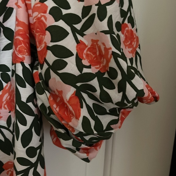 Gorgeous Anthropologie Blouse with puff sleeves - Picture 2 of 5